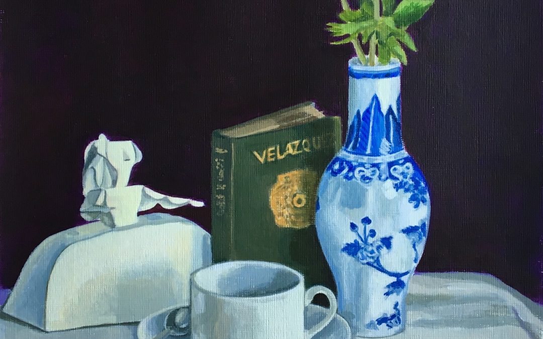 Painting process of Velazquez Still Life